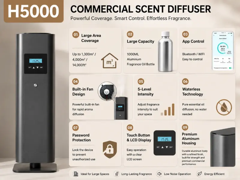 Electric Shopping Mall Fragrance Oil Diffuser