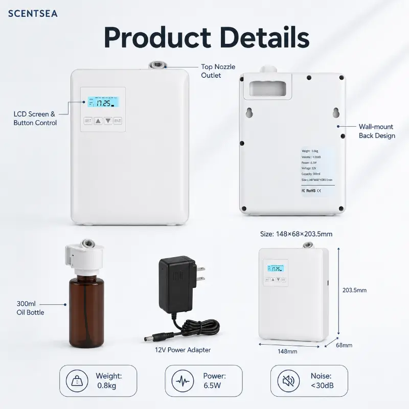 Commercial Hotel Aroma Dispenser