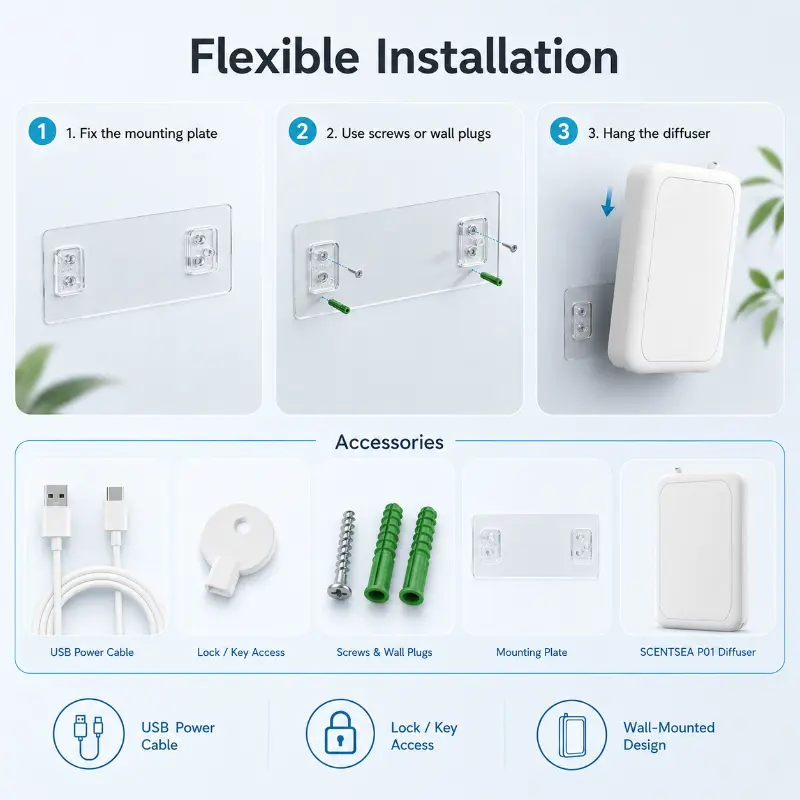 Smart Toilet Aromatic Diffuser